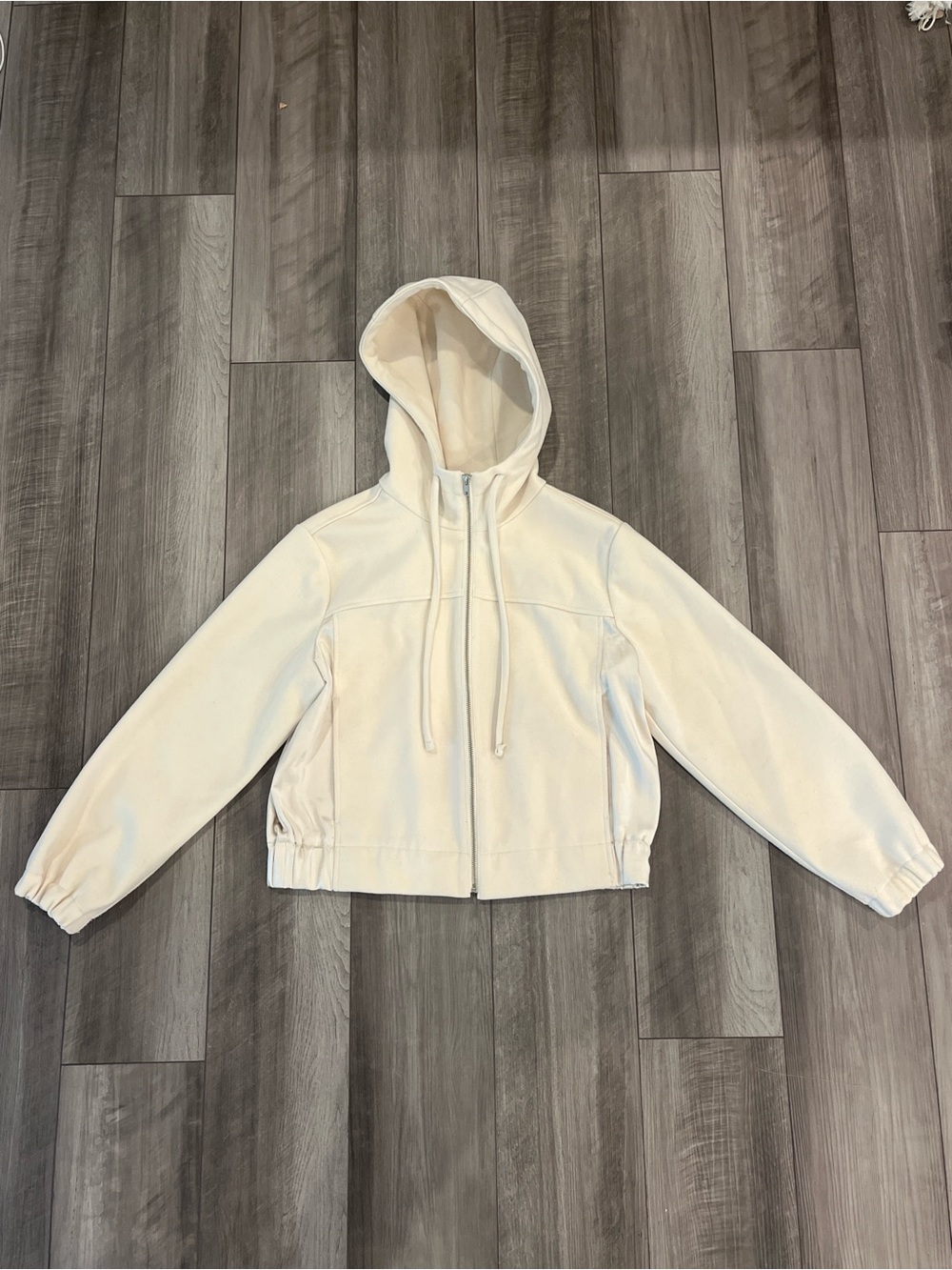 Simply Vera Vera Wang Cream Hooded Jacket